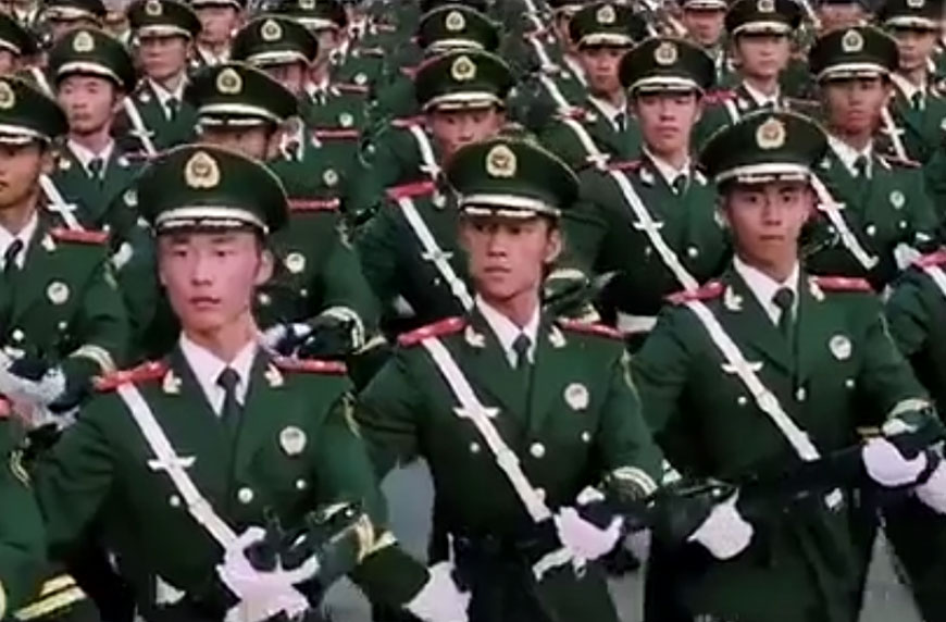 中国武警宣传片的制作剪辑技巧，震撼与感人更走心-2