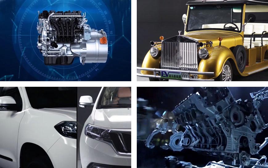 轠马新能源车企业宣传片制作，通过3D制作突出技术创新，并以画中画的形式展现细节